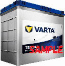 VARTA BLUE DYNAMIC 75B24L 国産車充電制御対応バッテリー