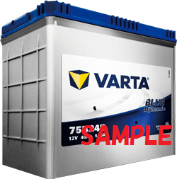 VARTA BLUE DYNAMIC 75B24R 国産車充電制御対応バッテリー