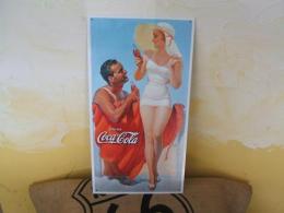 T1051  Coke-Man&Women at Beach