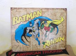 T1826 Batman and Robin Weathered