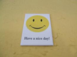 M0800   Ice Box Magnet "Have a Nice Day"