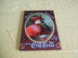 M1054  Ice Box MagneCoca Cola"Victorian Red Dress"