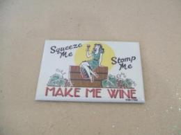 M1280     Ice Box Magnet "Make Me Wine"