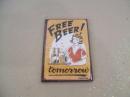 M1290     Ice Box Magnet "Moore-Free Beer"