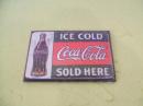 M1299   Ice Box Magnet "Coke-c.1916Ice Cold"