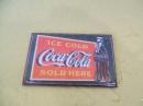 M1393   Ice Box Magnet "Coke-Ice Cold Green"