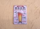 M1808   Ice Box Magnet  How to Order a Beer