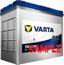 VARTA BLUE DYNAMIC 55B19R 国産車充電制御対応バッテリー