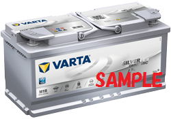 VARTA プレミアムAGM バッテリー 605-901-095