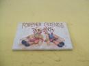 M0803   Ice Box Magnet "Forever Friends"